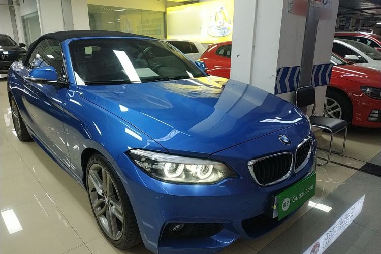 Used BMW 2 Series 2018 225i Convertible Coupe M Sport Edition Front Right 45 Deg