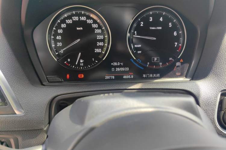 Used BMW 2 Series 2018 225i Convertible Coupe M Sport Edition Odometer Close Up