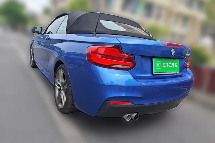 Used BMW 2 Series 2018 225i Convertible Coupe M Sport Edition Rear Left 45 Deg