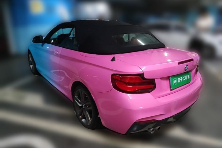 Used BMW 2 Series 2018 225i Convertible Coupe M Sport Edition Rear Left 45 Deg