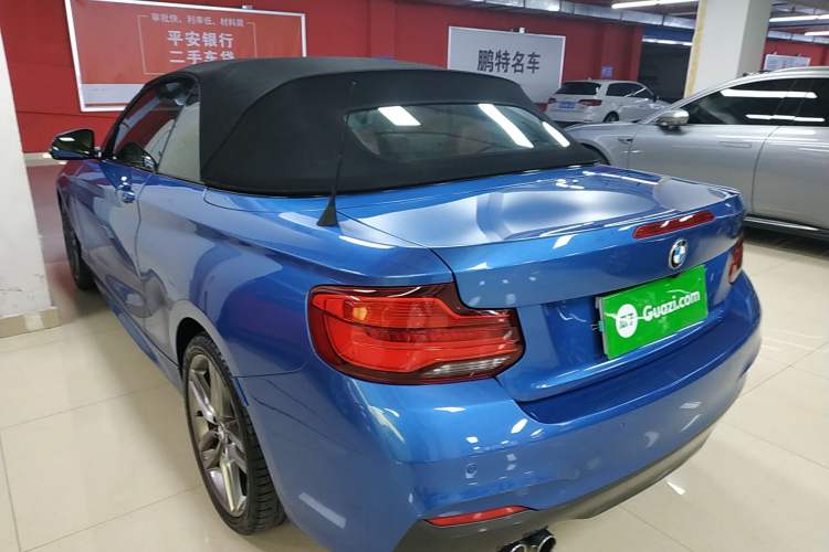 Used BMW 2 Series 2018 225i Convertible Coupe M Sport Edition Rear Left 45 Deg