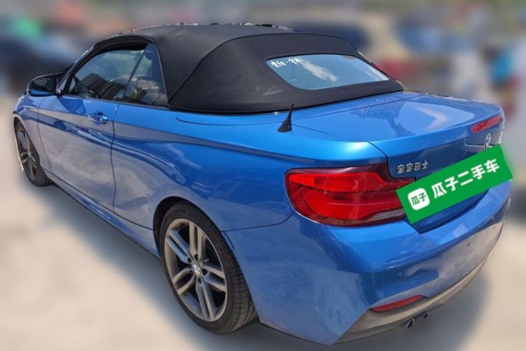 Used BMW 2 Series 2018 225i Convertible Coupe M Sport Edition Rear Left 45 Deg