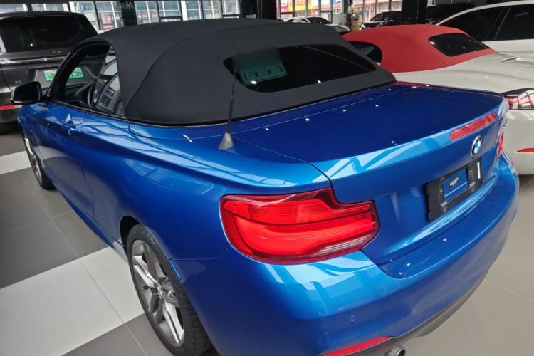 Used BMW 2 Series 2018 225i Convertible Coupe M Sport Edition Rear Left 45 Deg