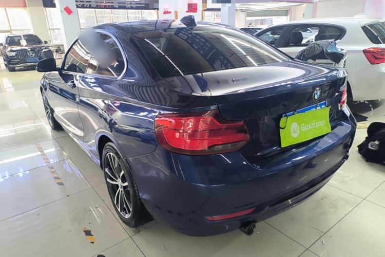 Used BMW 2 Series 2018 220i Sport Design Package Rear Left 45 Deg