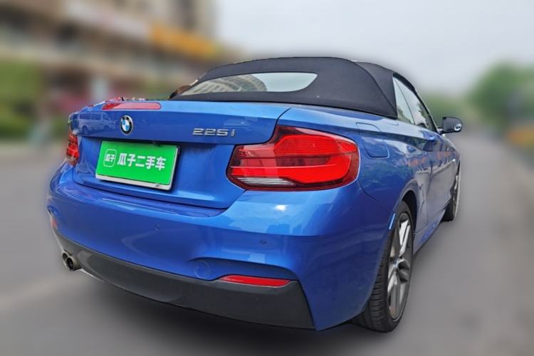Used BMW 2 Series 2018 225i Convertible Coupe M Sport Edition Rear Right 45 Deg
