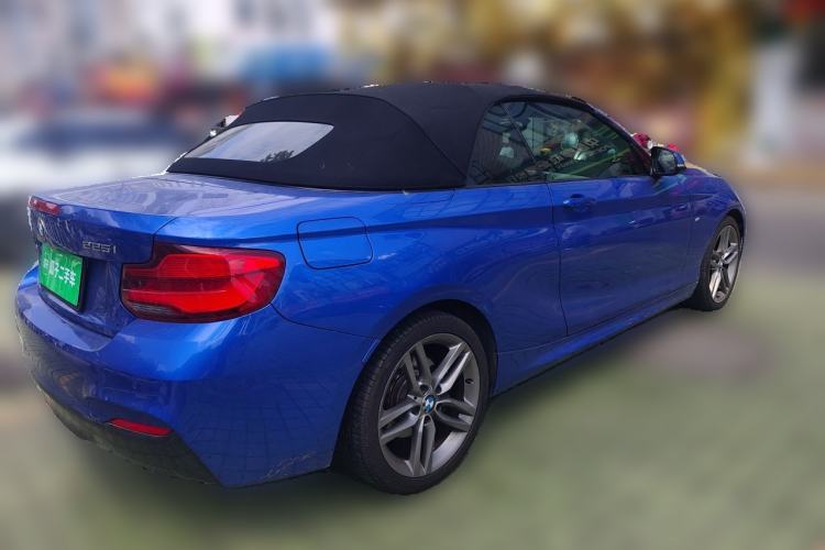 Used BMW 2 Series 2018 225i Convertible Coupe M Sport Edition Rear Right 45 Deg