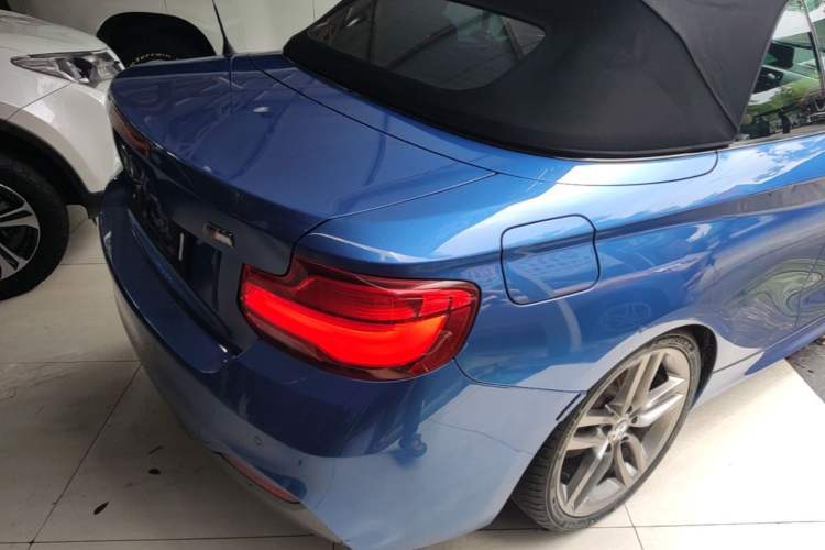 Used BMW 2 Series 2018 225i Convertible Coupe M Sport Edition Rear Right 45 Deg