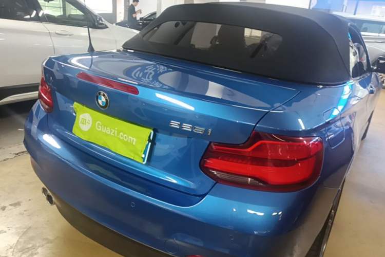 Used BMW 2 Series 2018 225i Convertible Coupe M Sport Edition Rear Right 45 Deg