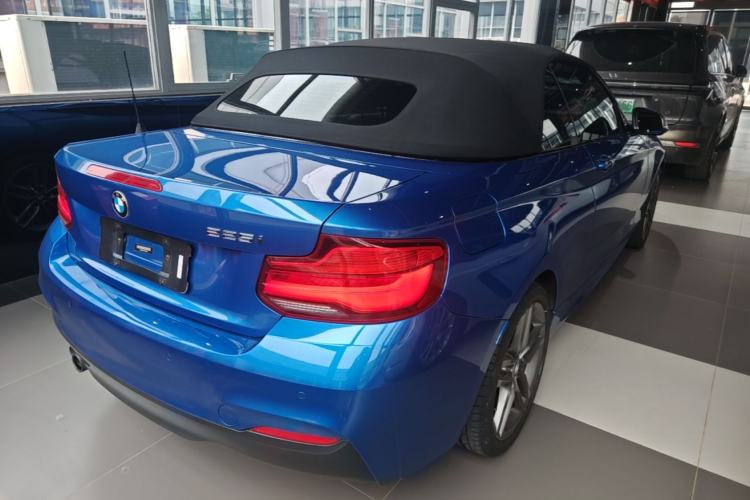 Used BMW 2 Series 2018 225i Convertible Coupe M Sport Edition Rear Right 45 Deg