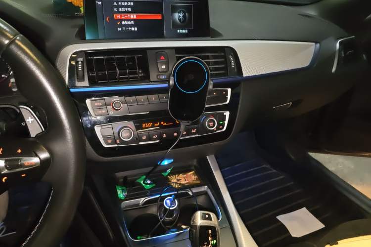 Used BMW 2 Series 2018 225i Convertible Coupe M Sport Edition Audio And AC Panel