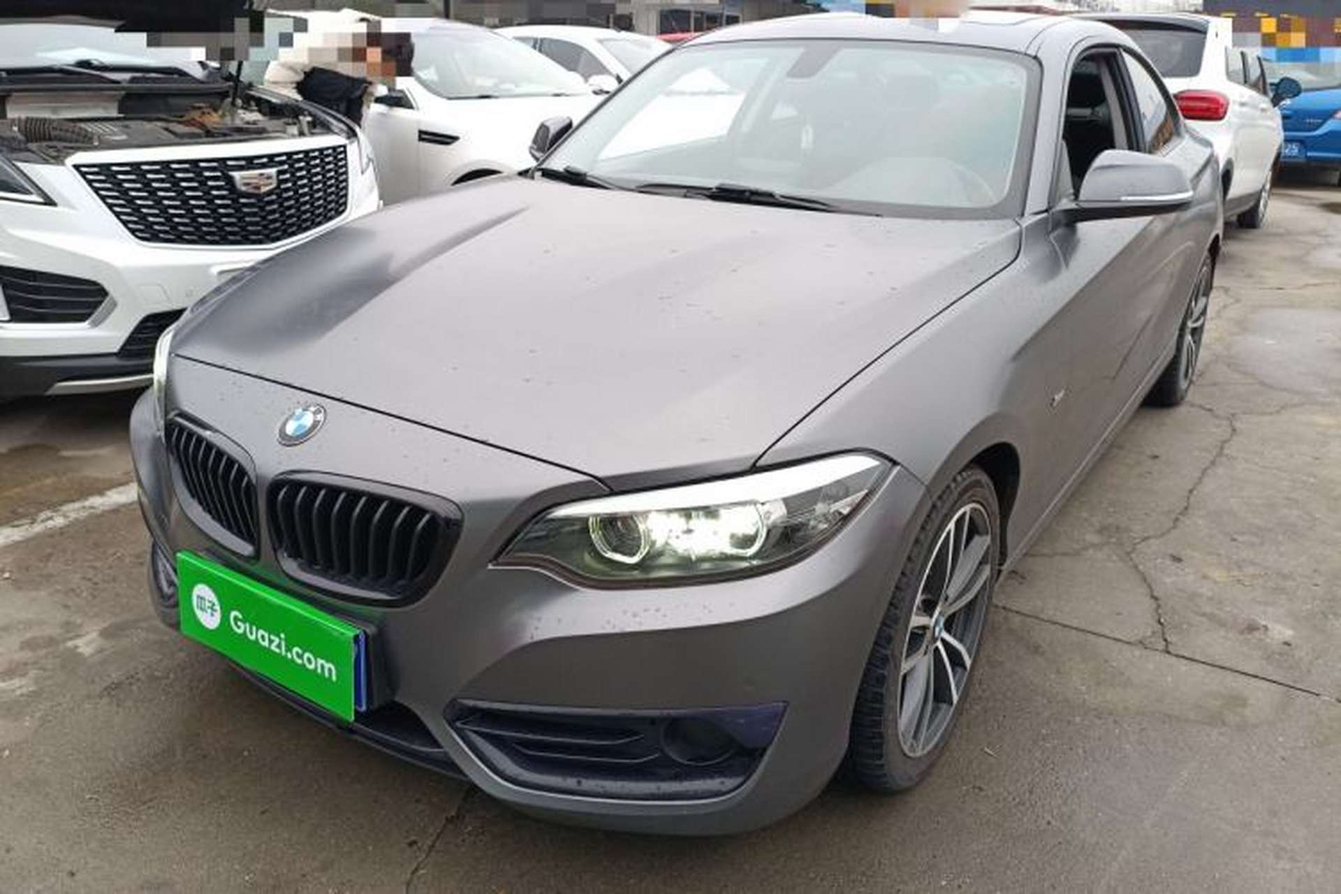 Used BMW 2 Series 2018 220i Sport Design Package Front Left 45 Deg