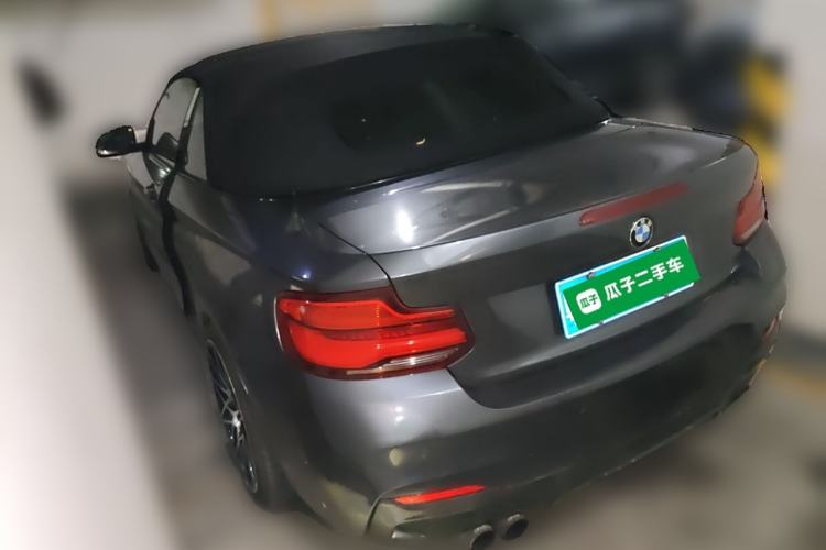 Used BMW 2 Series 2018 225i Convertible Coupe M Sport Edition Rear Left 45 Deg