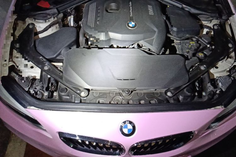 Used BMW 2 Series 2018 225i Convertible Coupe Luxury Model M Sport Package Engine Bay