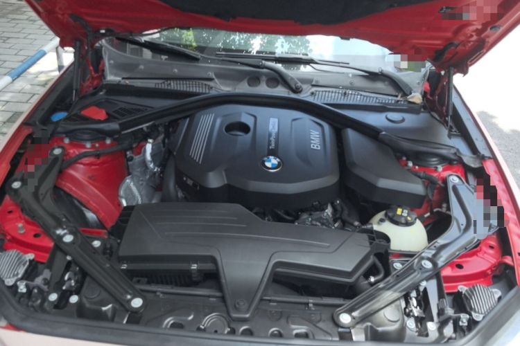 Used BMW 2 Series 2018 220i Convertible Coupe Sports Design Package Engine Bay