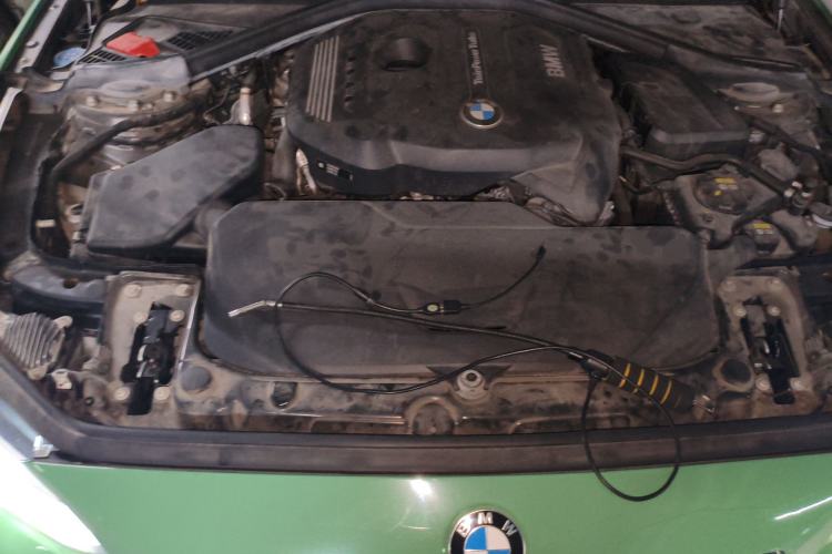 Used BMW 2 Series 2018 225i Luxury Model with M Sport Package Engine Bay