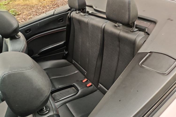 Used BMW 2 Series 2018 220i Convertible Coupe Sports Design Package Left Rear Seat
