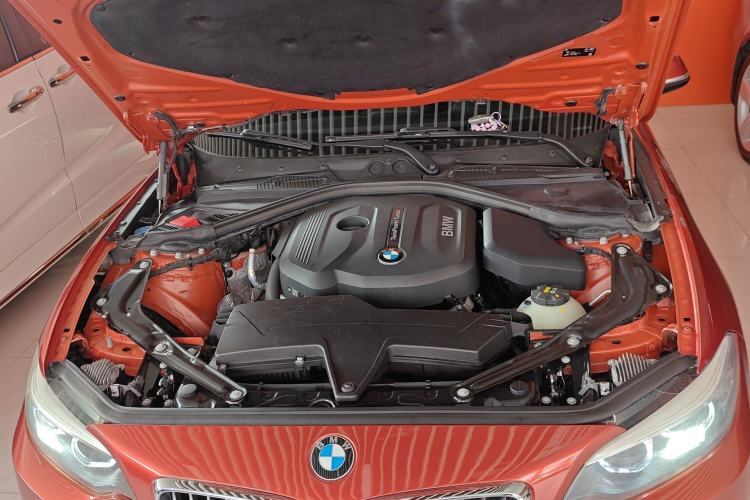 Used BMW 2 Series 2018 220i Convertible Coupe Sports Design Package Engine Bay