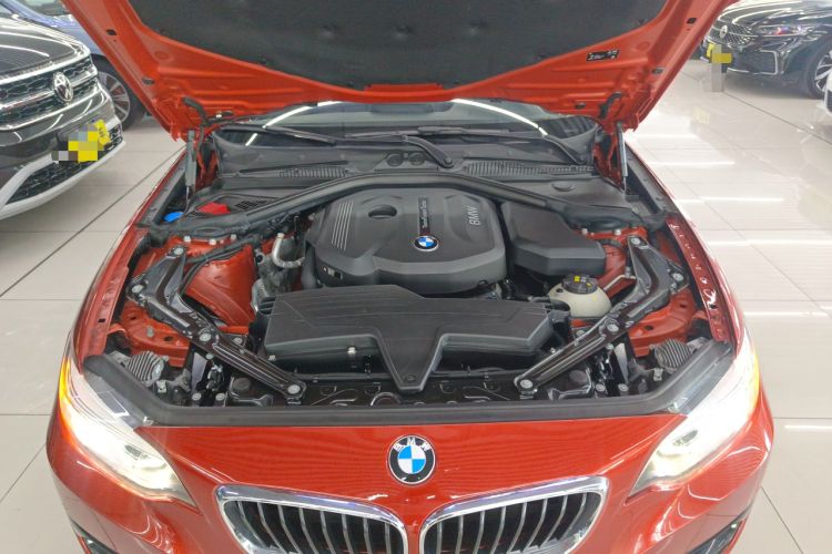 Used BMW 2 Series 2018 220i Convertible Coupe Sports Design Package Engine Bay