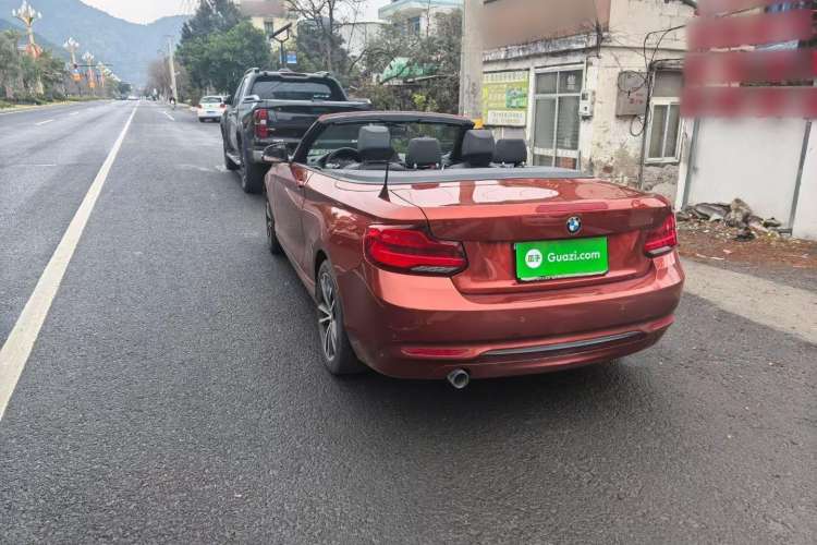 Used BMW 2 Series 2018 220i Convertible Coupe Sports Design Package Exterior 3