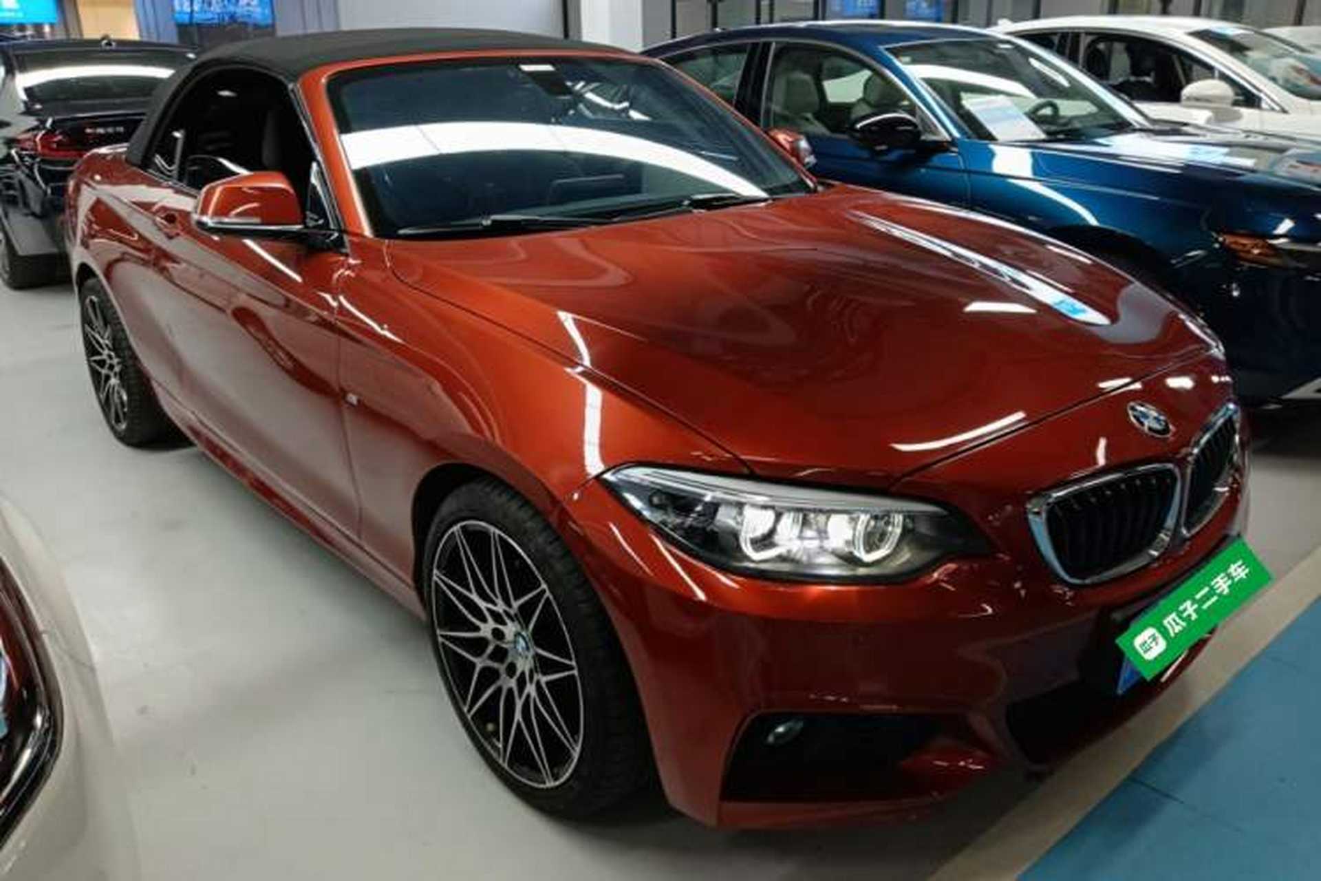 Used BMW 2 Series 2018 225i Convertible Coupe M Sport Edition Front Right 45 Deg