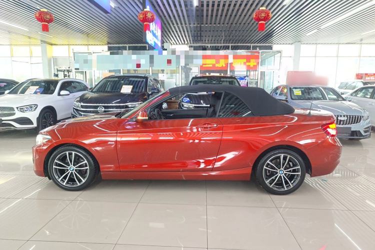 Used BMW 2 Series 2018 220i Convertible Coupe Sports Design Package Left Side