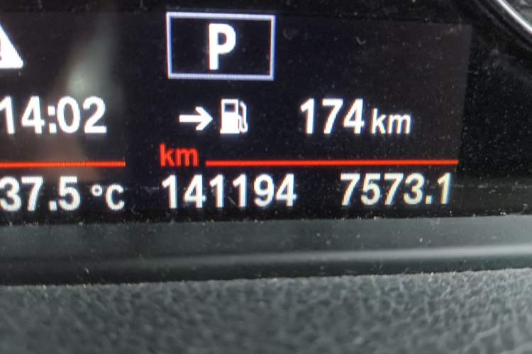 Used BMW 2 Series 2018 225i Convertible Coupe M Sport Edition Odometer Close Up
