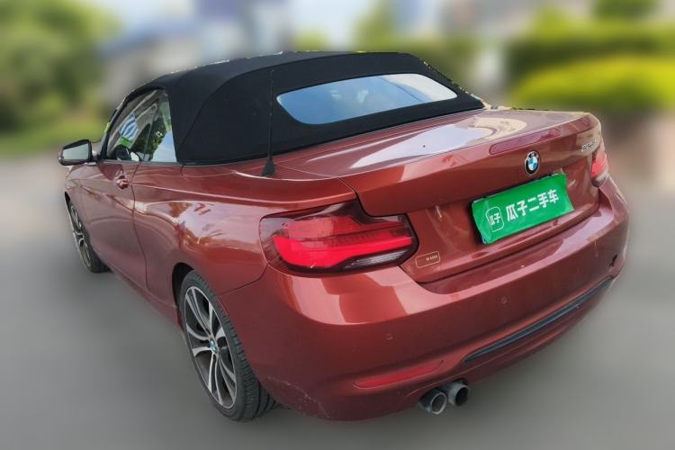 Used BMW 2 Series 2018 225i Convertible Coupe M Sport Edition Rear Left 45 Deg