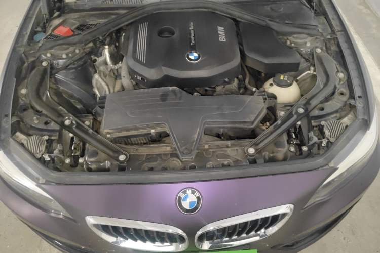 Used BMW 2 Series 2018 220i Convertible Coupe Sports Design Package Engine Bay