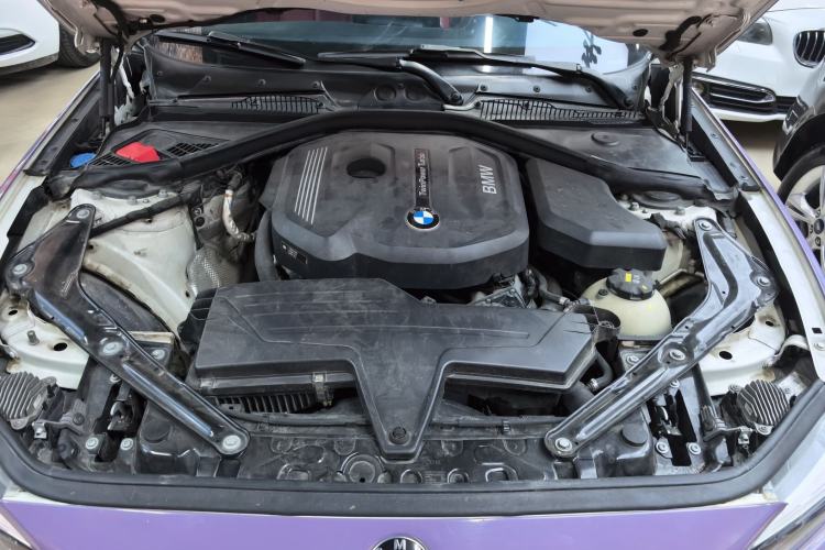 Used BMW 2 Series 2018 220i Convertible Coupe Sports Design Package Engine Bay