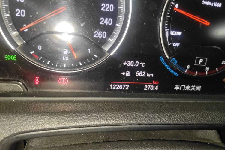 Used BMW 2 Series 2018 220i Convertible Coupe Sports Design Package Odometer Close Up