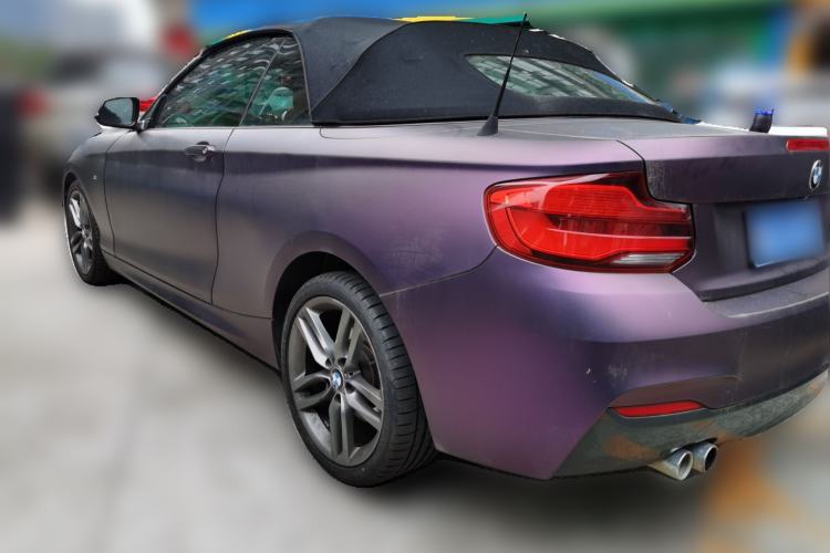 Used BMW 2 Series 2018 225i Convertible Coupe M Sport Edition Rear Left 45 Deg