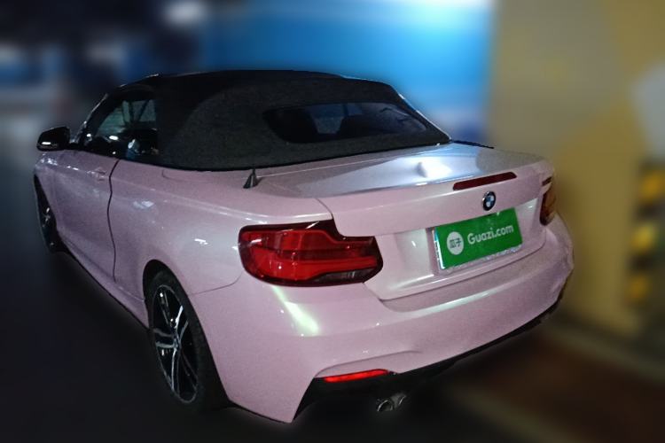 Used BMW 2 Series 2018 225i Convertible Coupe Luxury Model M Sport Package Rear Left 45 Deg