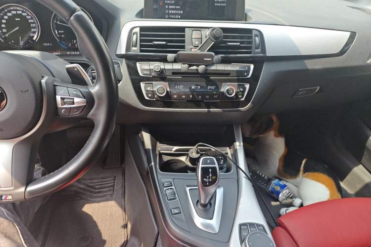 Used BMW 2 Series 2018 225i Convertible Coupe Luxury Model M Sport Package Audio And AC Panel