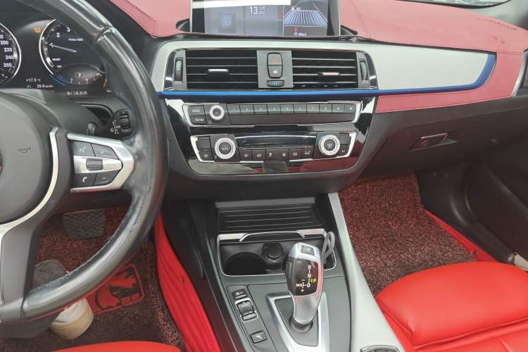 Used BMW 2 Series 2018 225i Convertible Coupe M Sport Edition Audio And AC Panel