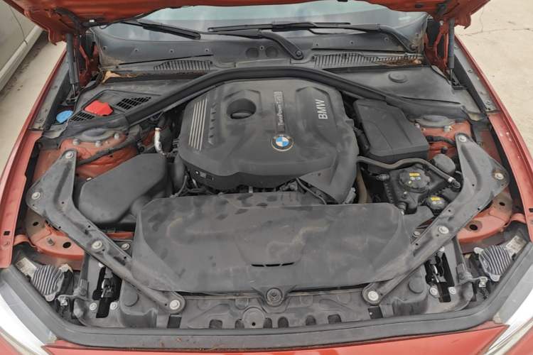 Used BMW 2 Series 2018 225i Convertible Coupe Luxury Model M Sport Package Engine Bay