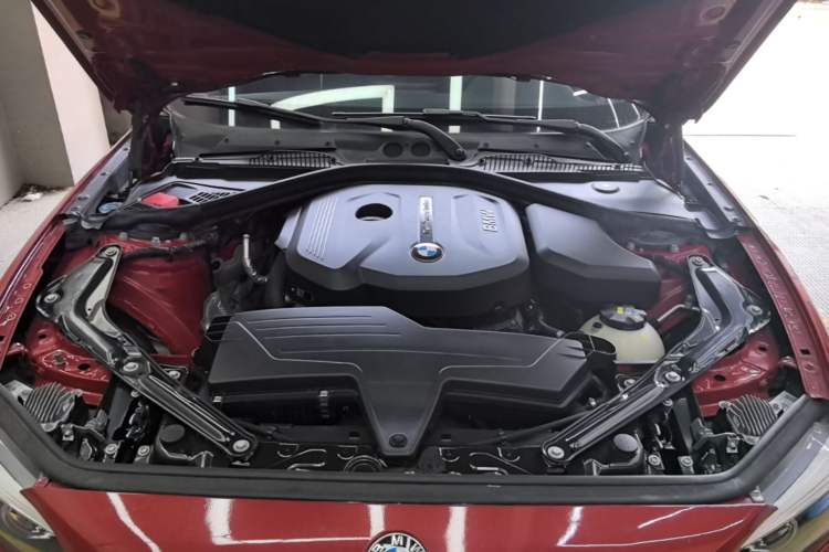 Used BMW 2 Series 2018 220i Convertible Coupe Sports Design Package Engine Bay