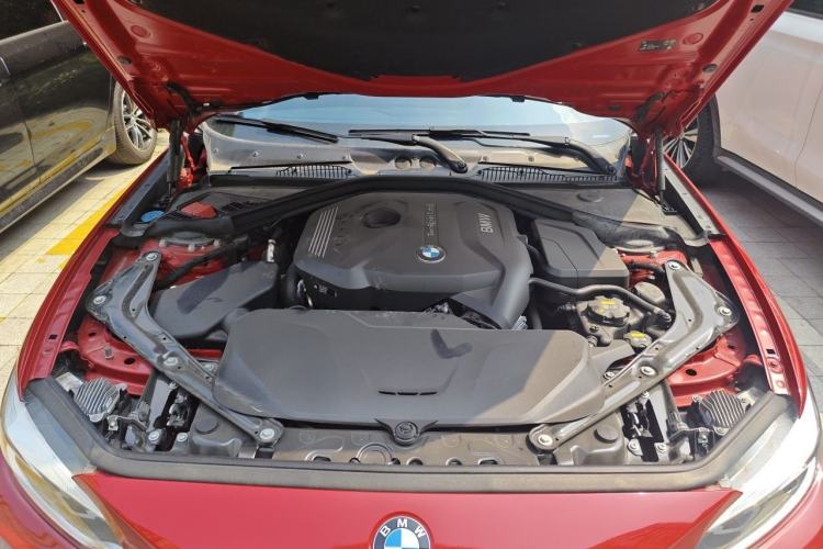 Used BMW 2 Series 2018 225i Convertible Coupe Luxury Model M Sport Package Engine Bay