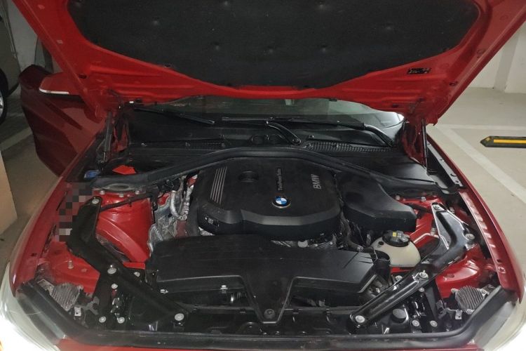 Used BMW 2 Series 2018 220i Convertible Coupe Sports Design Package Engine Bay