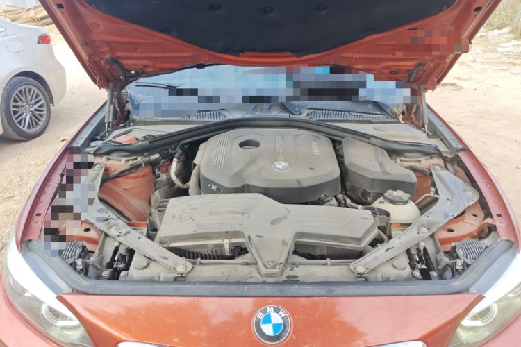 Used BMW 2 Series 2018 220i Convertible Coupe Sports Design Package Engine Bay