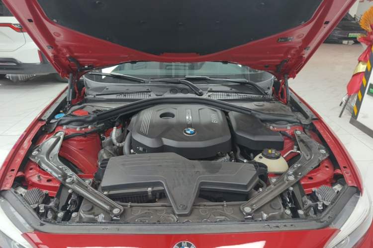 Used BMW 2 Series 2018 220i Convertible Coupe Sports Design Package Engine Bay