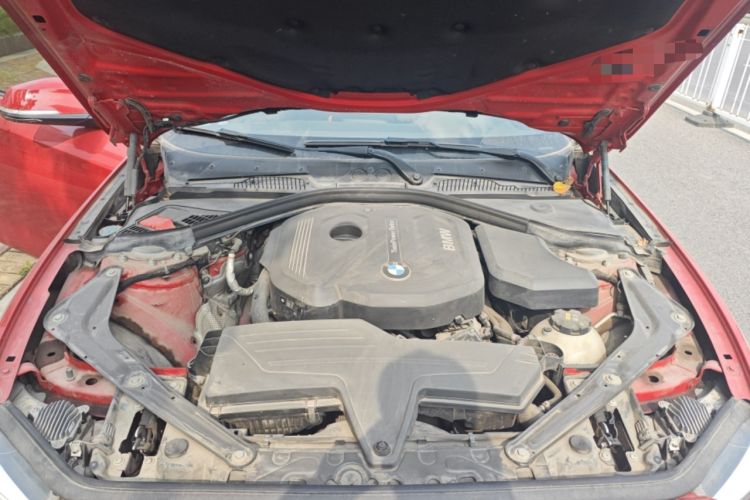 Used BMW 2 Series 2018 220i Convertible Coupe Sports Design Package Engine Bay