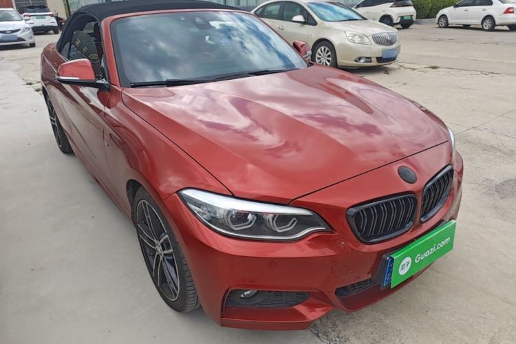 Used BMW 2 Series 2018 225i Convertible Coupe Luxury Model M Sport Package Front Right 45 Deg