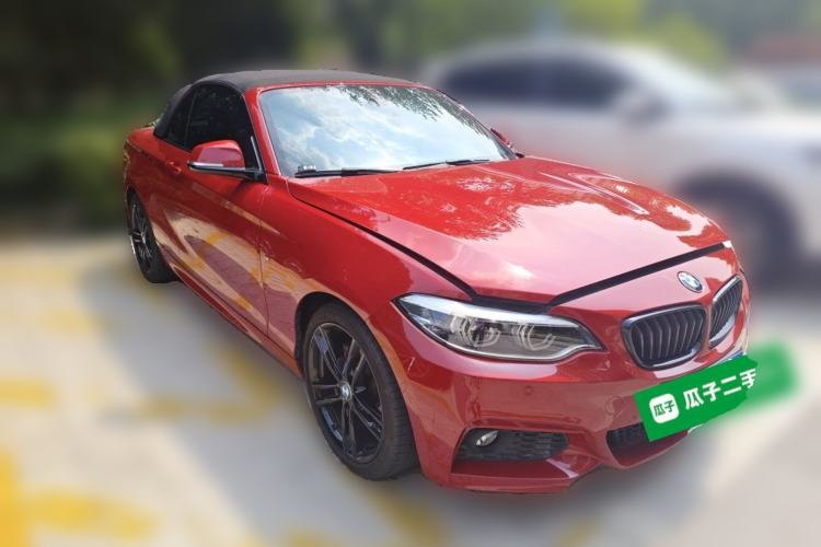 Used BMW 2 Series 2018 225i Convertible Coupe Luxury Model M Sport Package Front Right 45 Deg