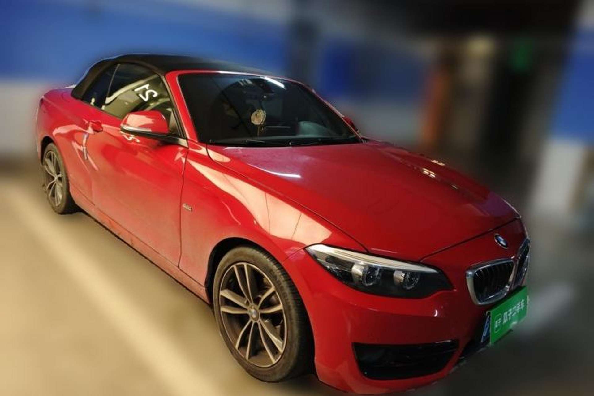 Used BMW 2 Series 2018 220i Convertible Coupe Sports Design Package Front Right 45 Deg