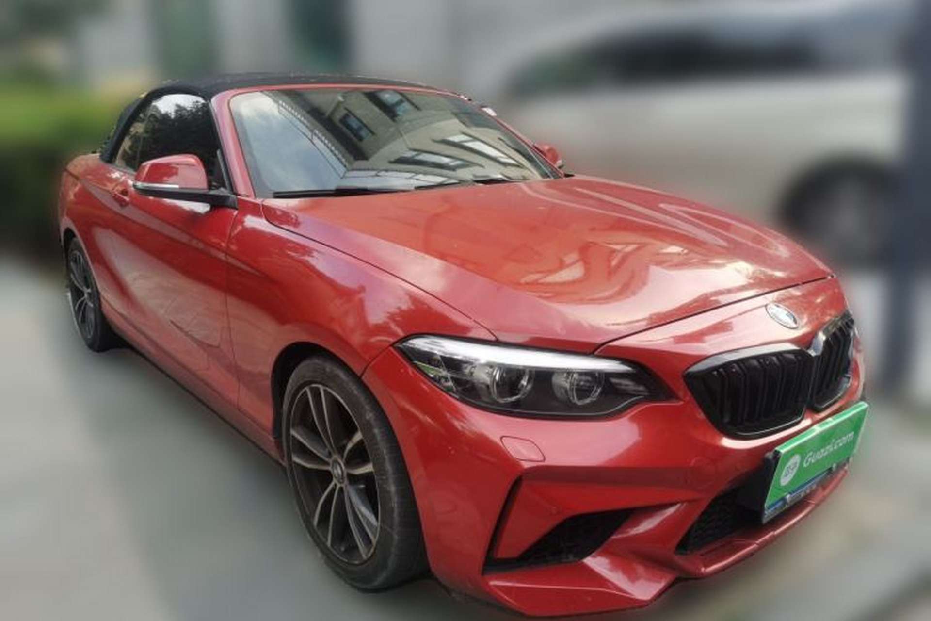 Used BMW 2 Series 2018 220i Convertible Coupe Sports Design Package Front Right 45 Deg