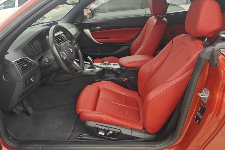Used BMW 2 Series 2018 225i Convertible Coupe Luxury Model M Sport Package Left Front Seat