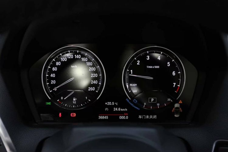Used BMW 2 Series 2018 225i Convertible Coupe M Sport Edition Odometer Close Up
