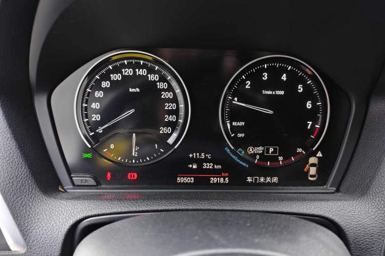 Used BMW 2 Series 2018 220i Sport Design Package Odometer Close Up