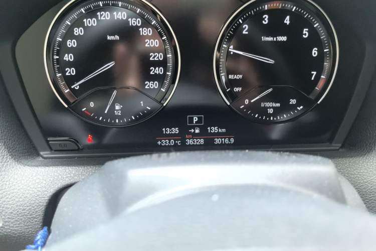 Used BMW 2 Series 2018 225i Convertible Coupe M Sport Edition Odometer Close Up