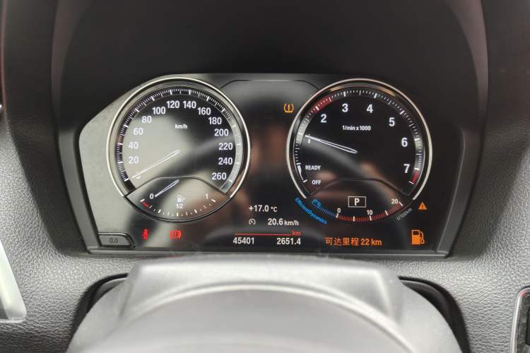 Used BMW 2 Series 2018 225i Convertible Coupe M Sport Edition Odometer Close Up